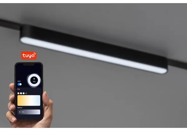 Rabalux 70124-LED Dimmelhető mennyezeti lámpa 1 fázisú sínrendszerhez LiTrack 16W/24V 33 cm