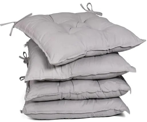 Detex® 4 db párna 40x40x8cm - szürke