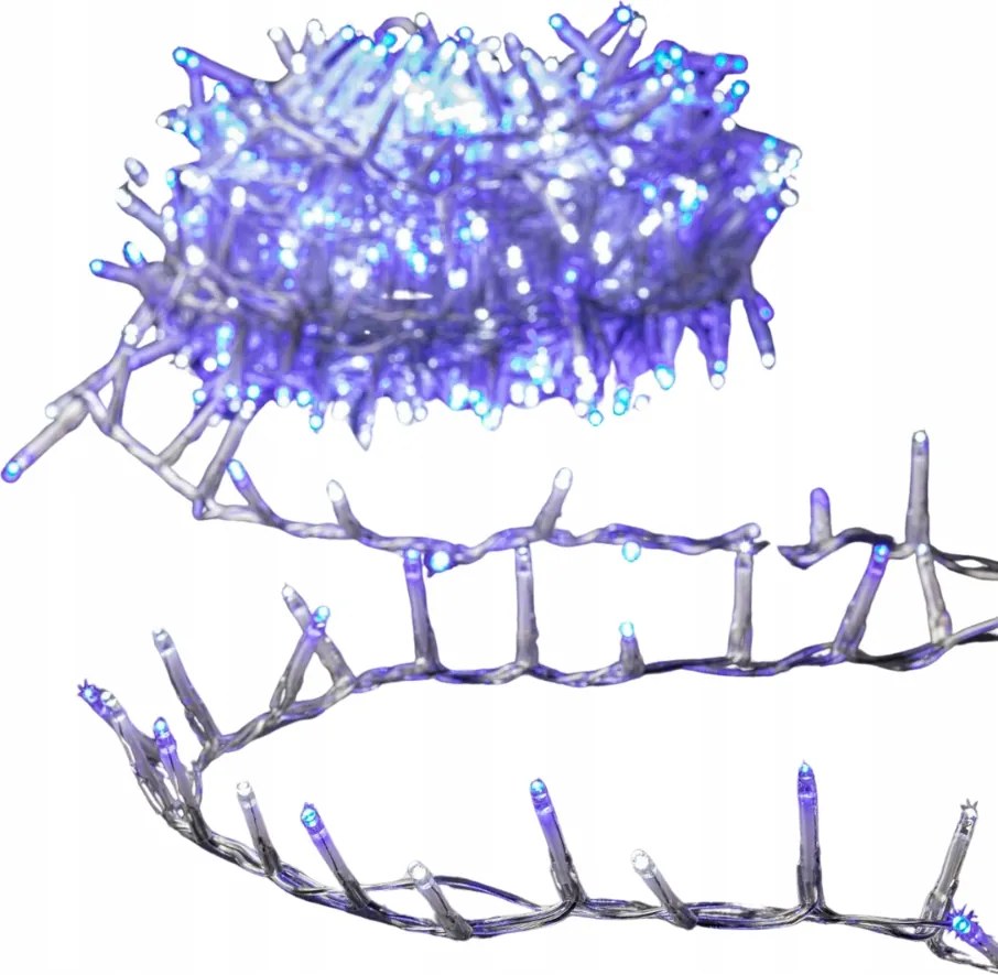 Led Kültéri Fényfüzér 500 Leddel, Műanyag, 1550 CM Hosszú