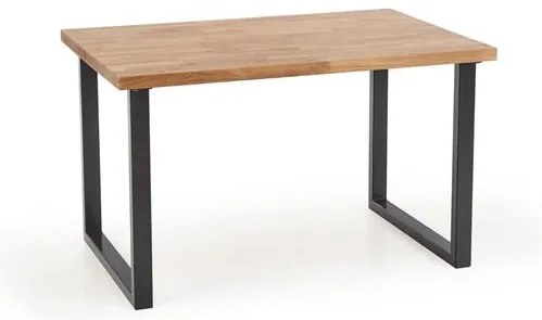 Étkezőasztal tölgy lappal RADUS 120(200)x78