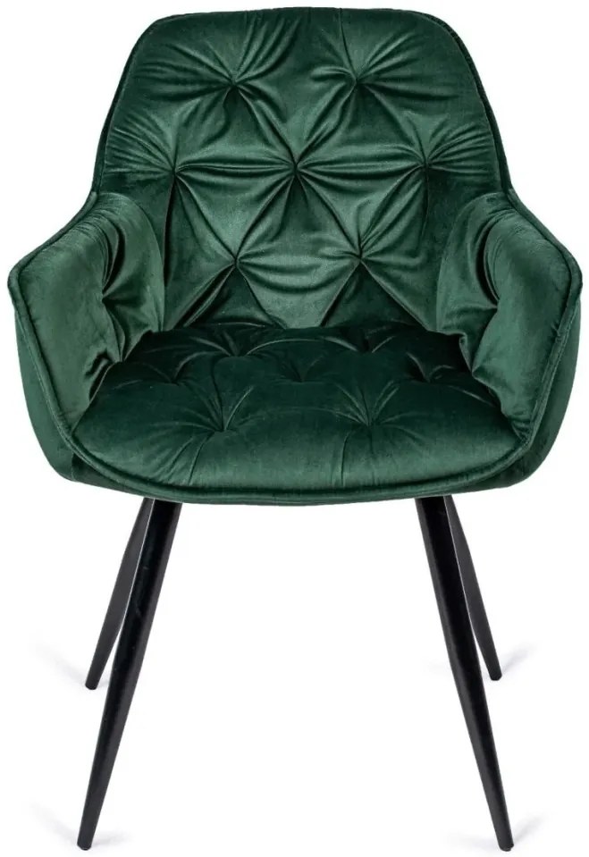 Zöld Bársony Étkezőszék. POLA