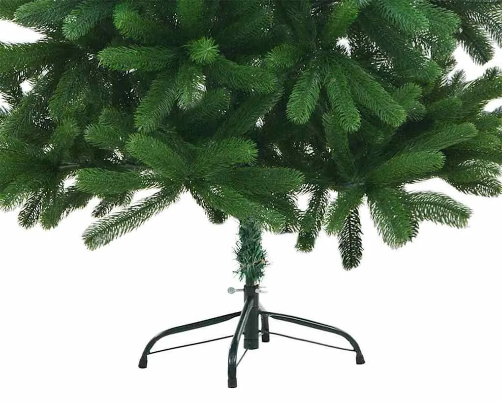 Mű karácsonyfa LED -es lámpákkal Zöld 180 cm PE