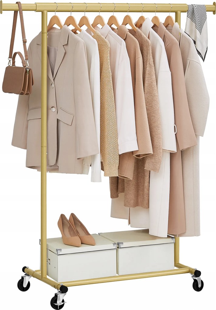 Gurulós ruhaakasztó strapabíró hordozható ruhaakasztó