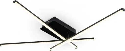 Brilagi - LED mennyezeti lámpatest STRIPES LED/30W/230V fekete