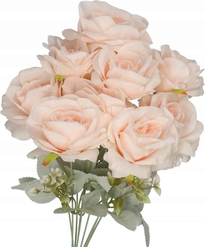 Művirág Növények Rózsa Csokor Sűrű XXL 50CM