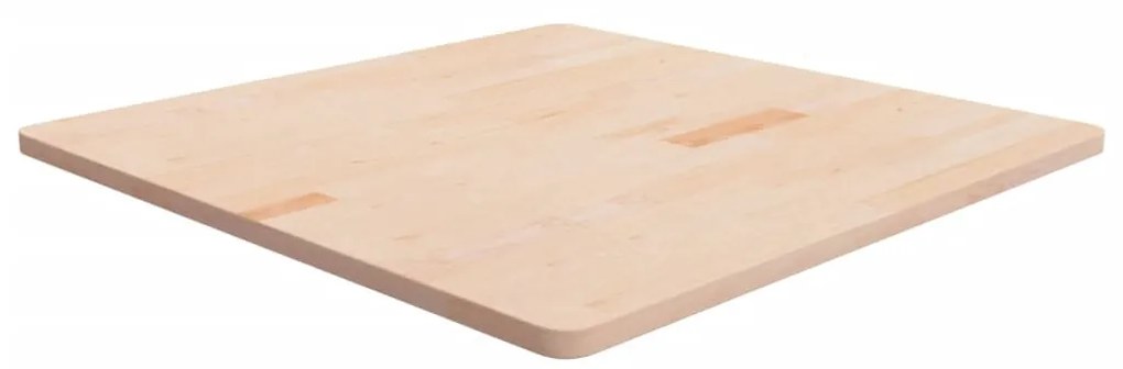 kezeletlen tömör tölgyfa négyzet asztallap 90x90x2,5 cm