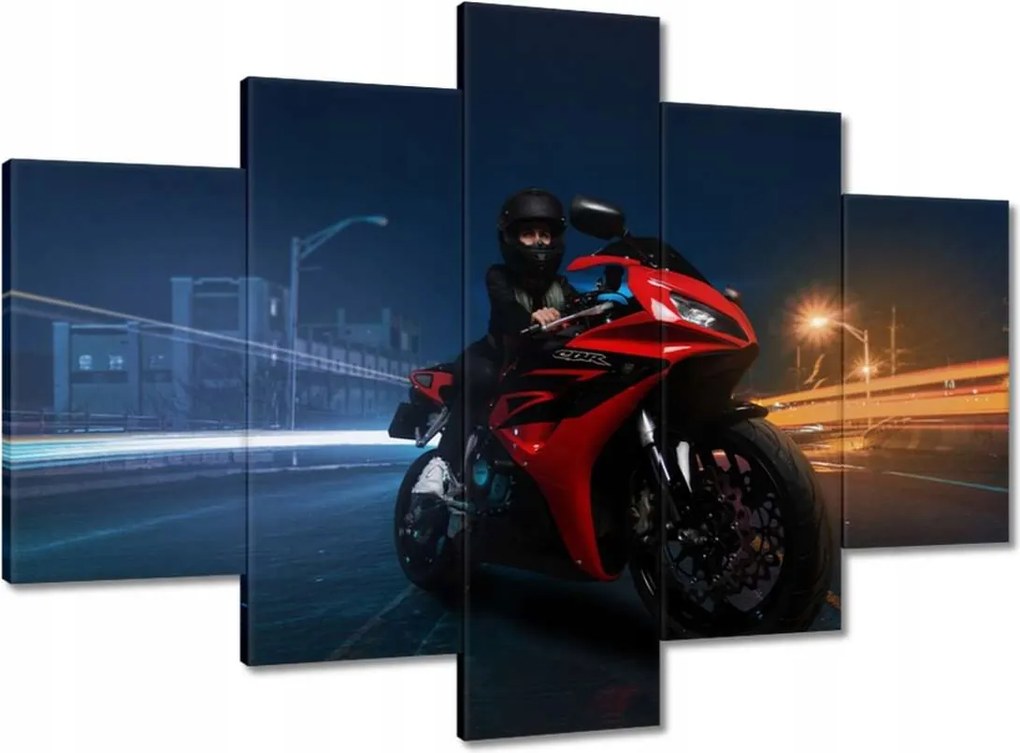 Képek 150x105 Piros motorkerékpár versenyautó