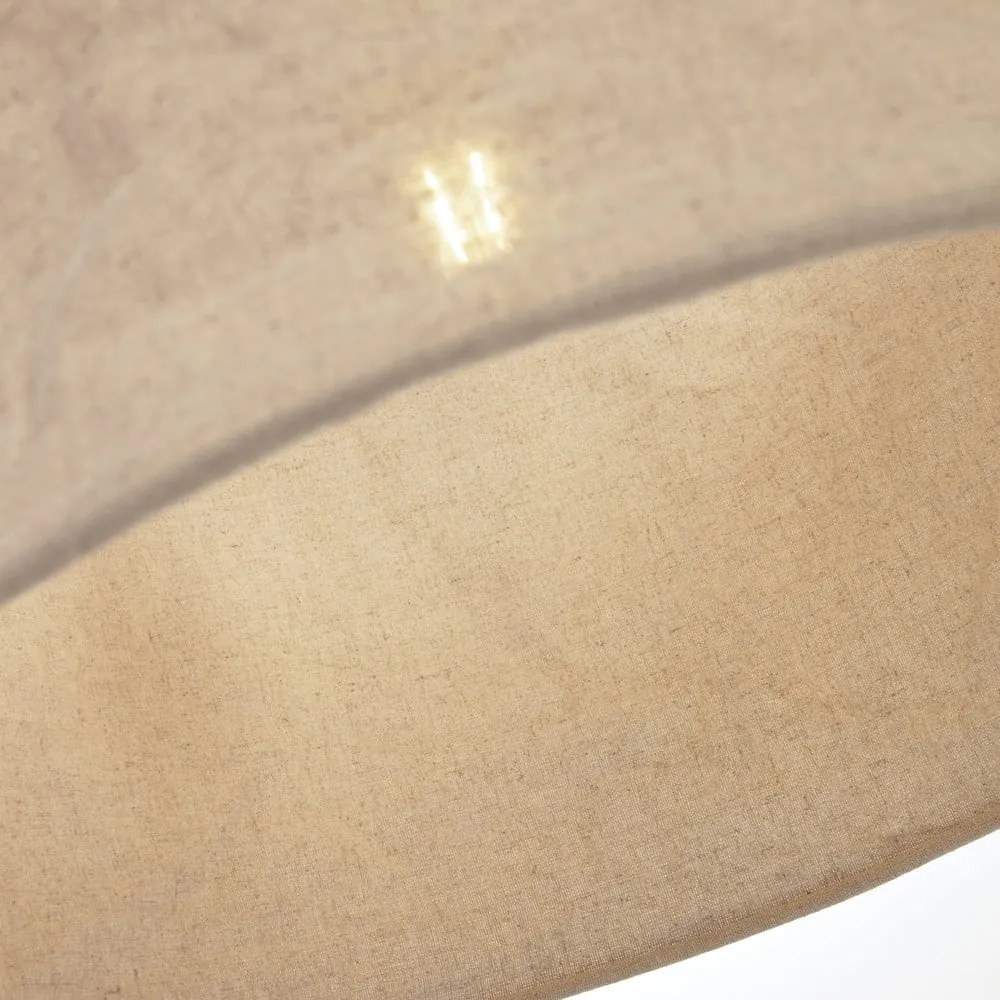 Bézs textil lámpabúra ø 50 cm Mariela – Kave Home