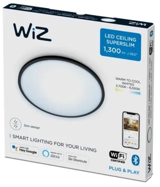WiZ - LED Dimmelhető mennyezeti lámpa SUPERSLIM LED/14W/230V 2700-6500K Wi-Fi