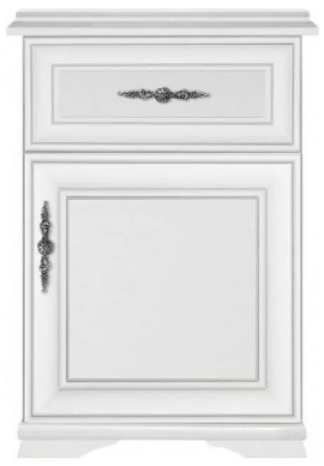 KENTAK 1D1SL/P szekrény, alpesi fehér