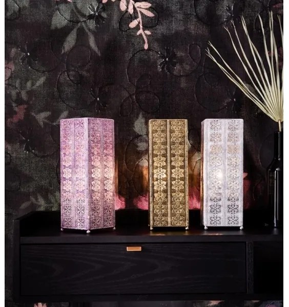 Markslöjd 108224 - Asztali lámpa AGRA 1xE14/18W/230V lila