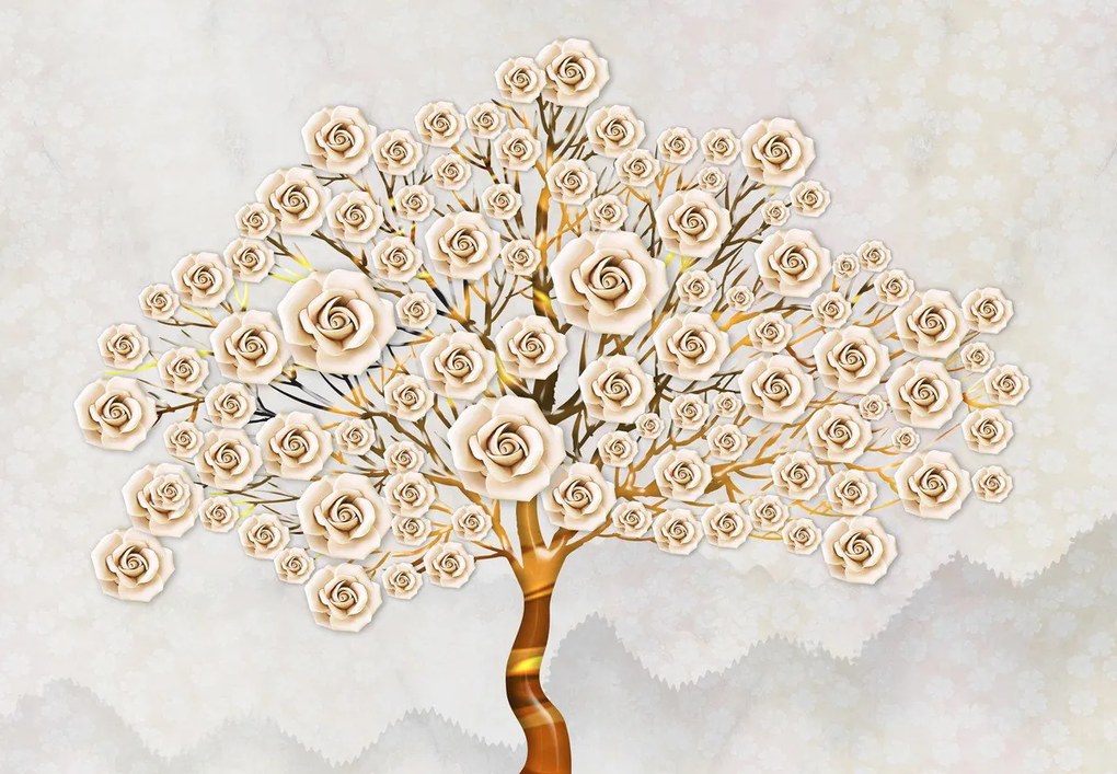 Fotótapéta - Rózsafa (147x102 cm)