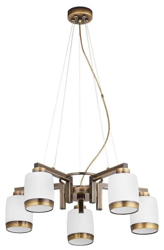 Jupiter 1062 - LN5 - Függeszték LINEA 5xE27/60W/230V