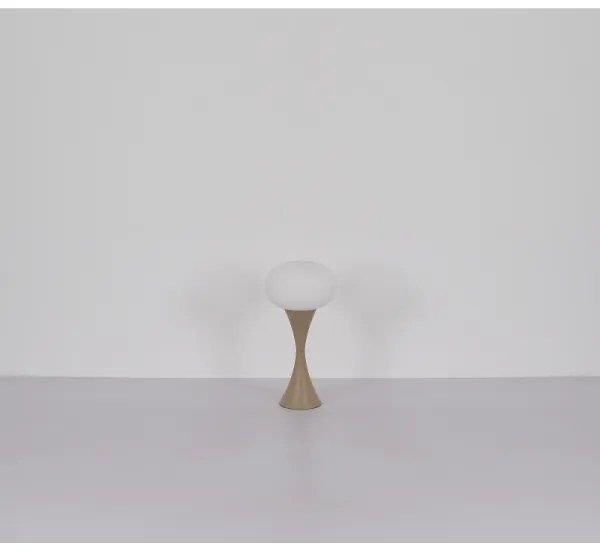 Globo 21027M - Asztali lámpa LULA 1xE14/25W/230V aranyszínű