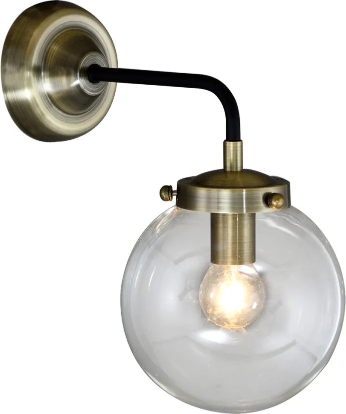 Fali Lámpa Fekete Odelia ITALUX-MB1009-1
