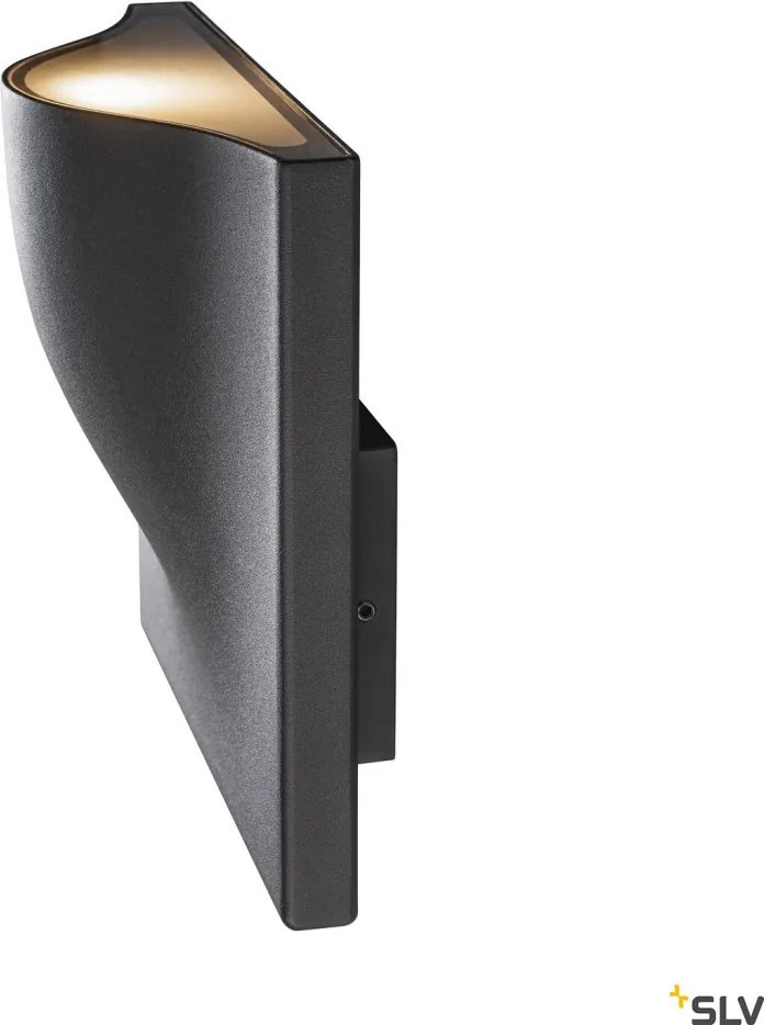 SLV 1002504 VILUA Modern Kültéri Fali Lámpa Antracit LED IP54