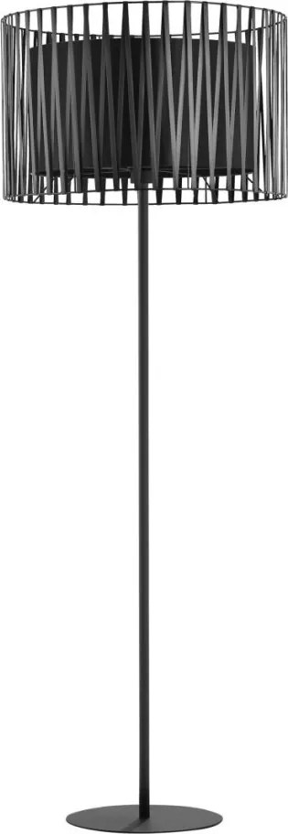 TK Lighting HARMONY BLACK 2899 Állólámpa 1x60W/E27