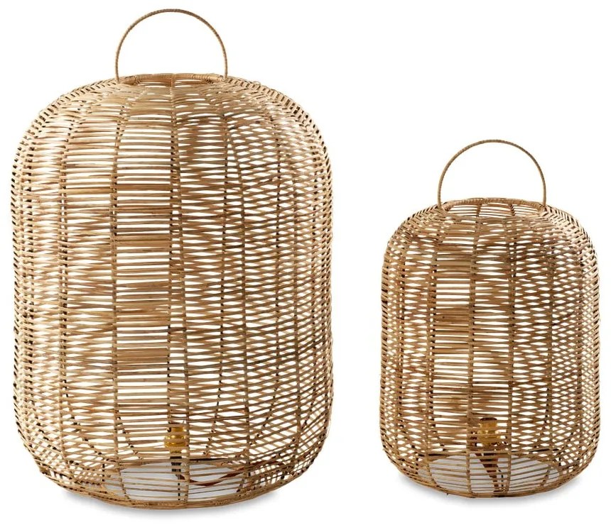 Noko fonott asztali lámpa, magasság 65 cm - Nkuku