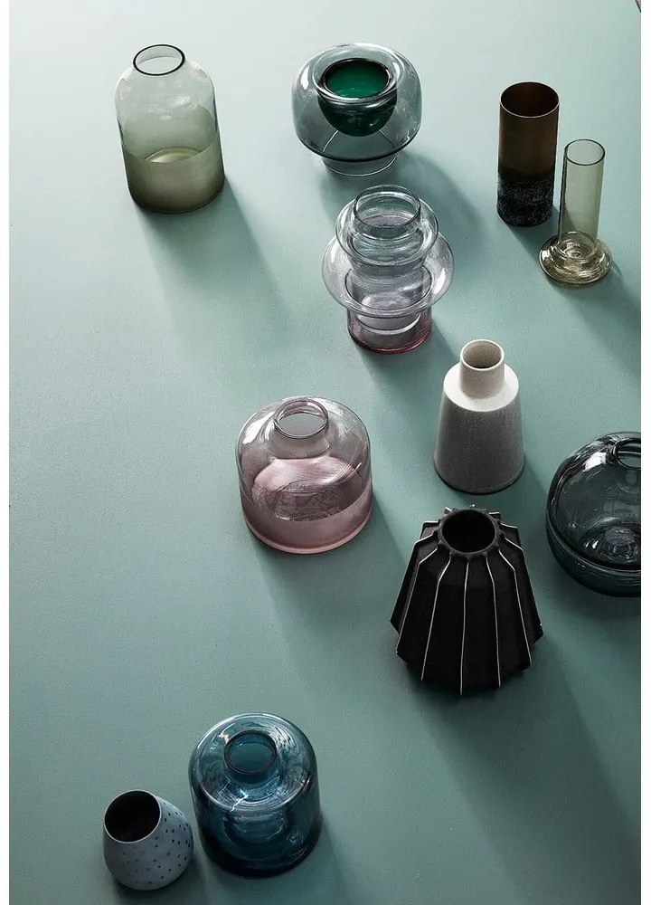 Kézzel készített üveg váza Lunar – Hübsch