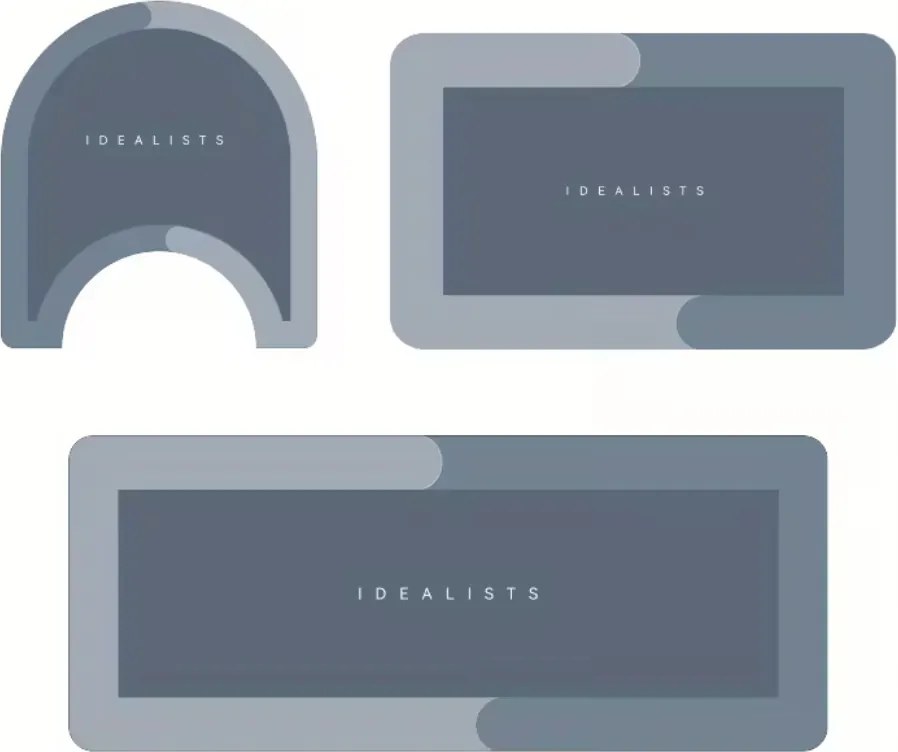 Dikom fürdőszobaszőnyeg szett kék modern