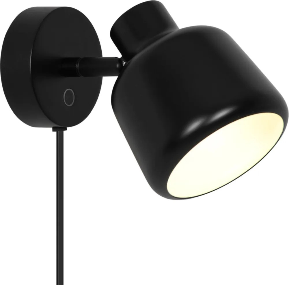 Nordlux modern fali lámpa louella fekete nor2612091003