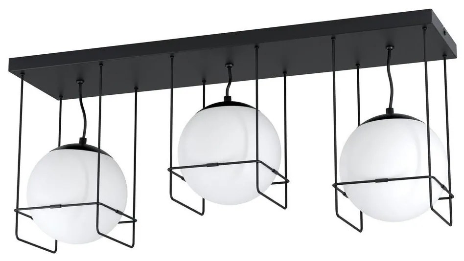 Eglo 99021 - Mennyezeti lámpa VERSUOLA 3xE27/40W/230V