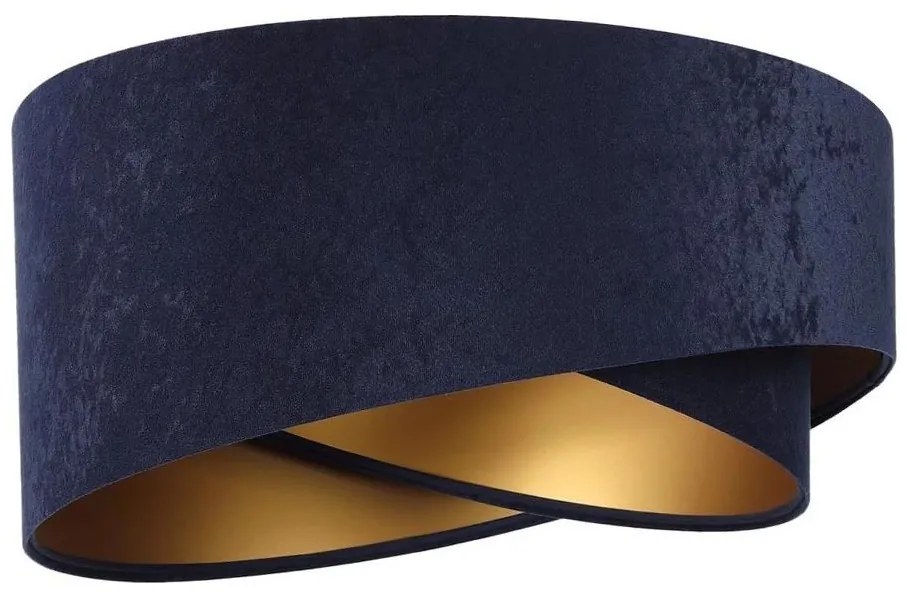 Univerzális GALAXY E27 lámpabúra 45 cm kék/arany