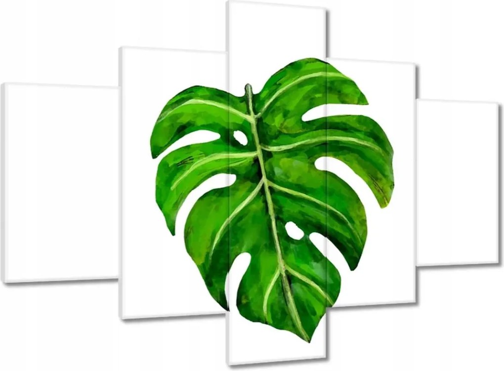 Vászonképek 100x70 Modern levél kép