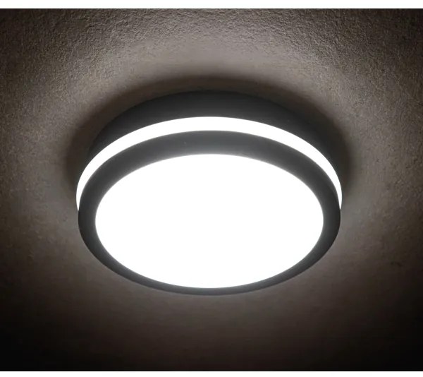 Kanlux 38789 - LED Kültéri lámpa BENO LED/12/18W/230V 3000/3500/4000K IP65 antracit