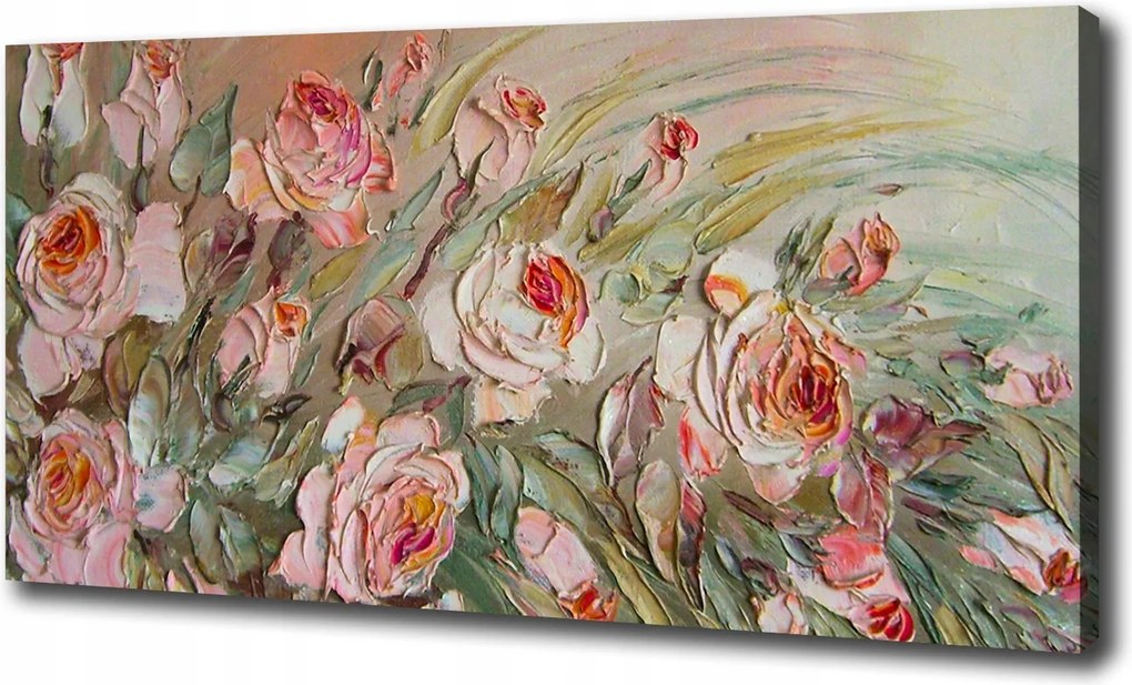 Vászonkép modern Rózsa 120x60 cm