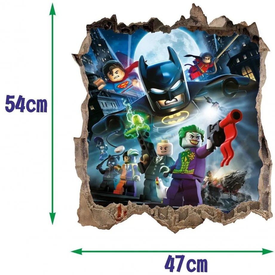 Lego Batman HIT falmatrica 47x54cm