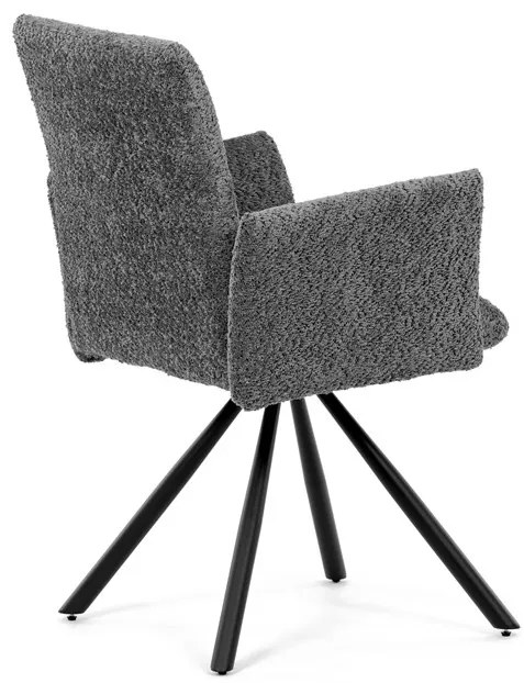 Szürke Bouclé Étkezőszék. DCH-W1117 GREY2