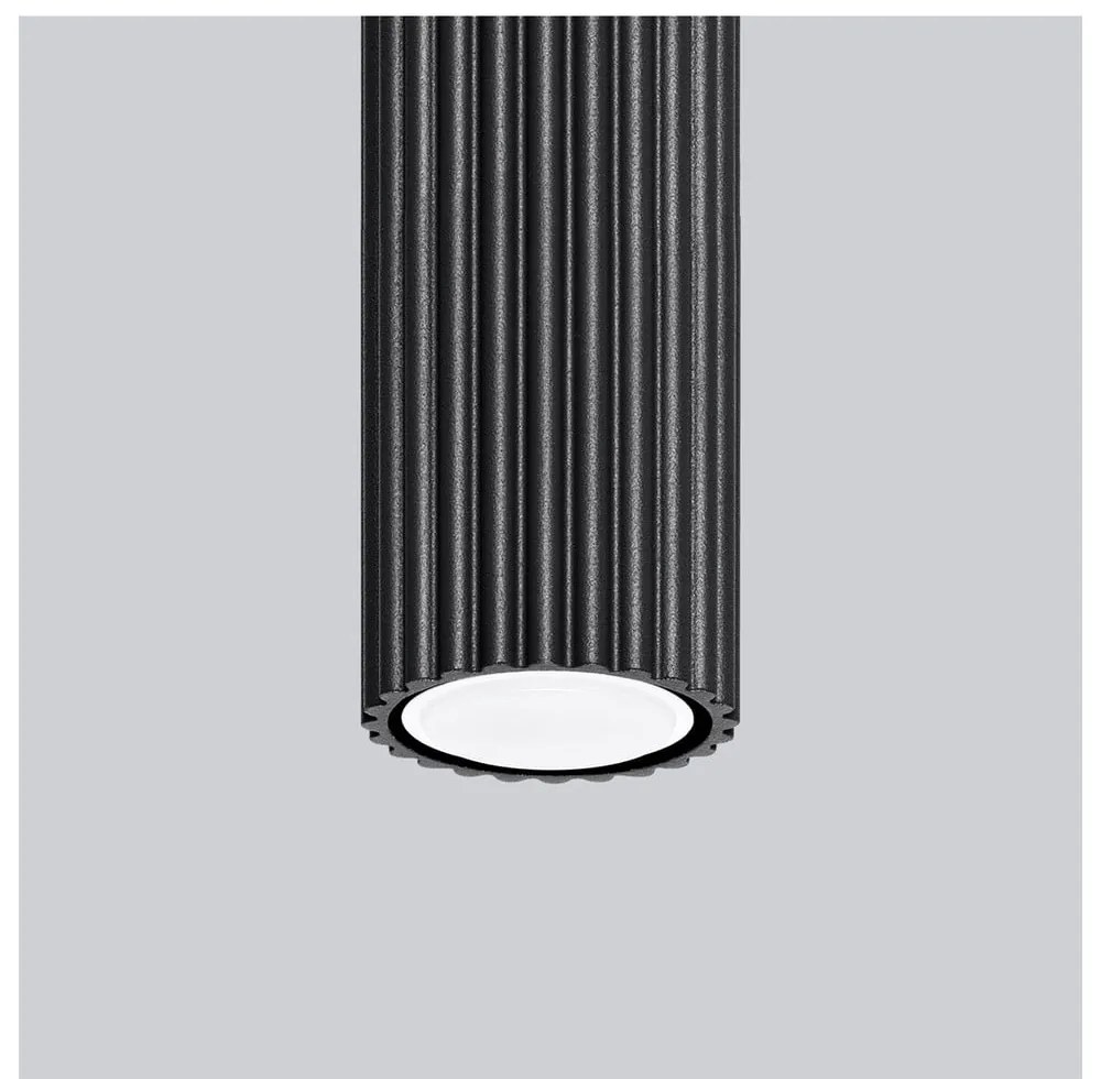 Fekete spotlámpa Gleam – Sollux