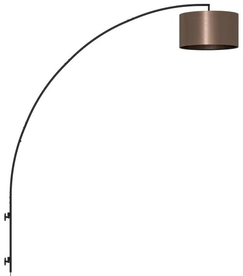 Eglo 390407 - Fali lámpa SAGANTO 1xE27/40W/230V réz
