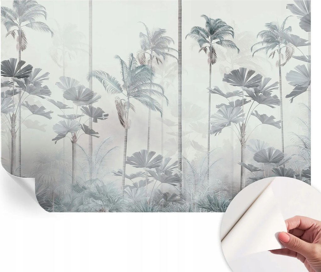 Dekoratív öntapadós fotótapéta az irodába Trópusi táj 152x104