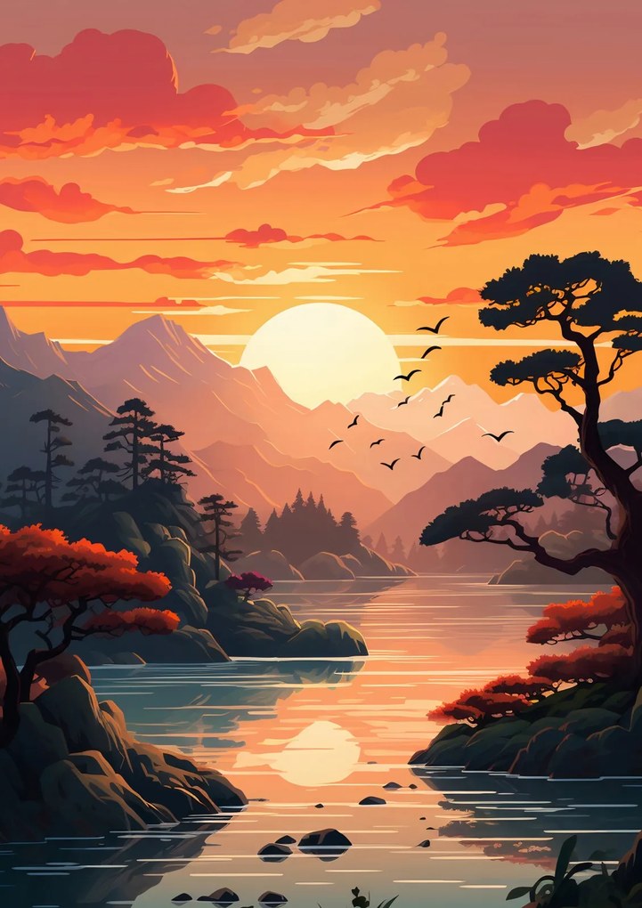 Poszter 59,4x84,1cm Arany Nyugat