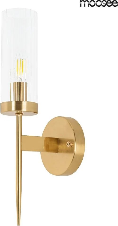 KING HOME MSE010400197 TORCH Kristály Fali Lámpa Arany E14 IP20