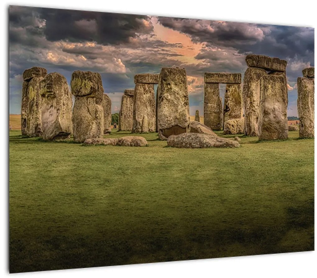 Stonehenge képe (üvegen) (70x50 cm)