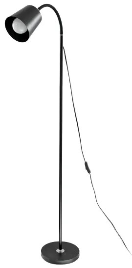 Állólámpa 1xE27/40W/230V fekete