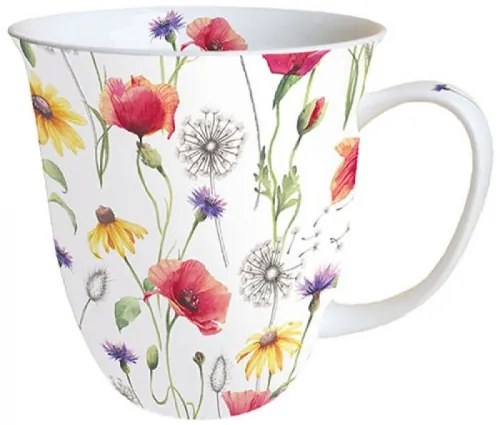 Poppy Meadow porcelánbögre 0,4L