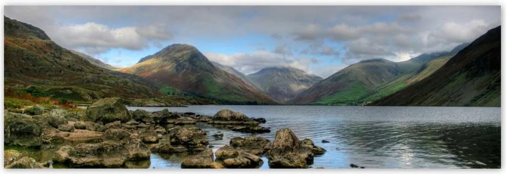 Poszterek 200x66 Nagy kövek a folyóban