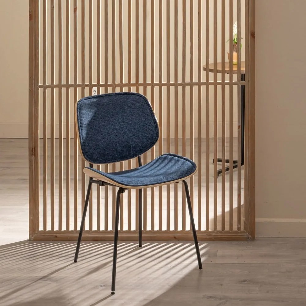 Sötétkék étkezőszék szett 2 db-os Elio – Ixia