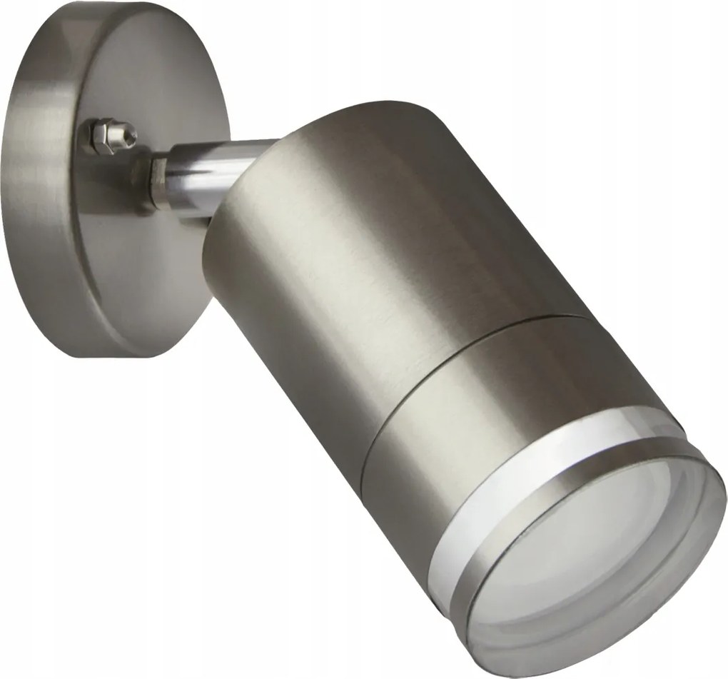 Kültéri kerti homlokzati fali lámpa Terasz Spt GU10 IP54 inox
