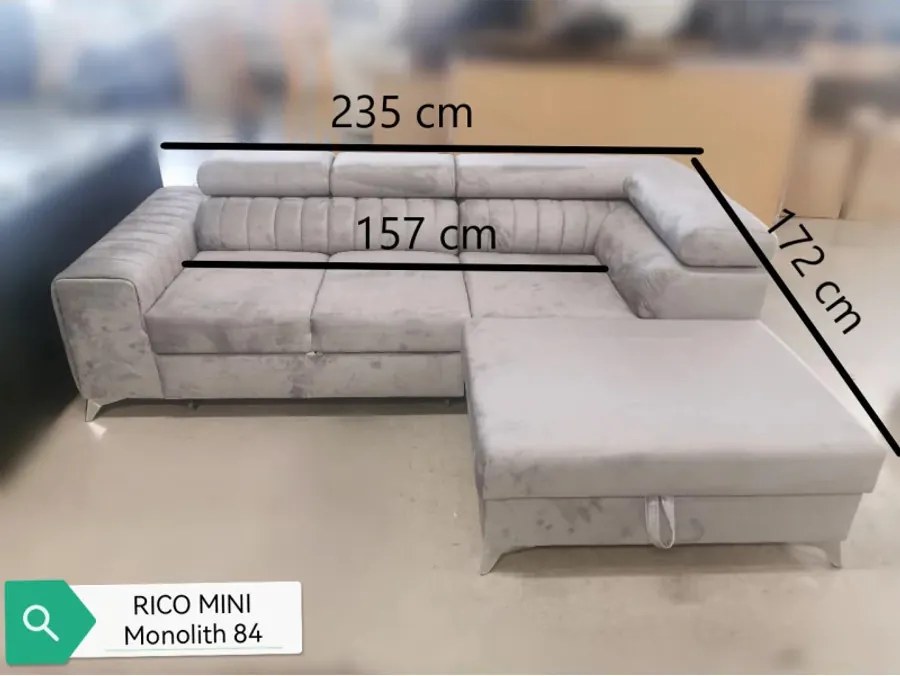 ASTON MINI BIS L-alaku sarokkanapé