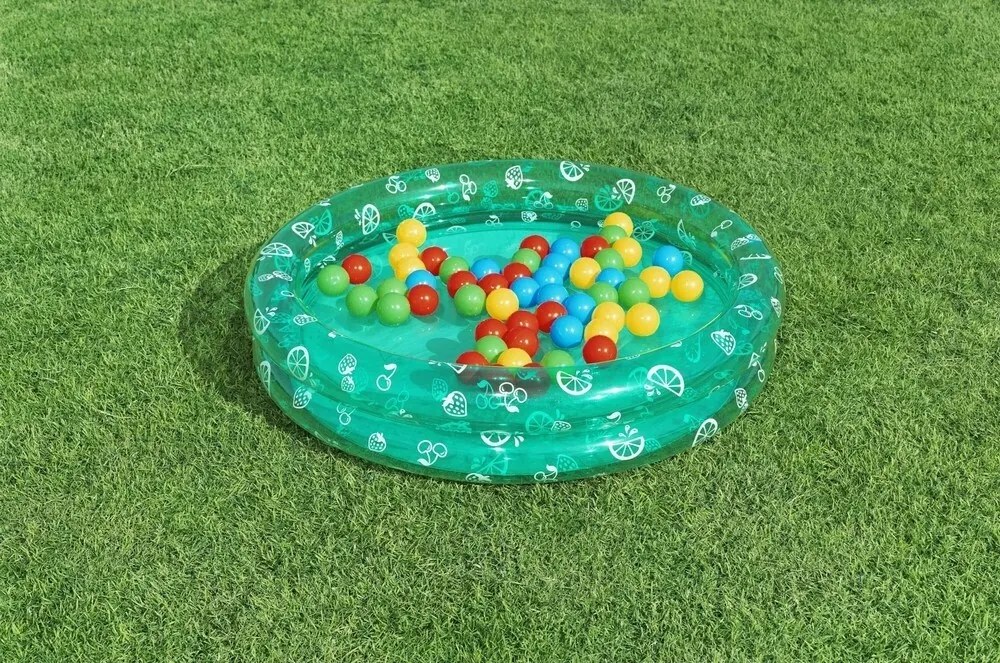 Bestway 51141A Felfújható medence labdákkal (50db), átmérő 91 cm