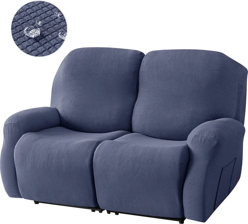 Relax Fotel Huzat (vízlepergető, 2 üléses, sötétkék)