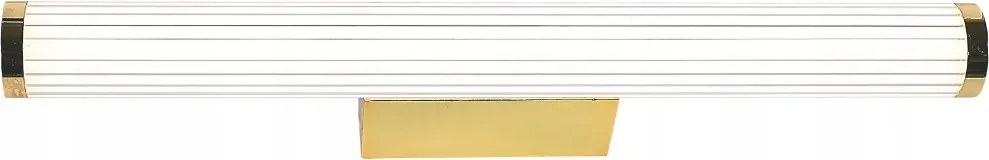 Fürdőszobai Led fali lámpa arany 12W, 60cm, változtatható szín, Light Prestige