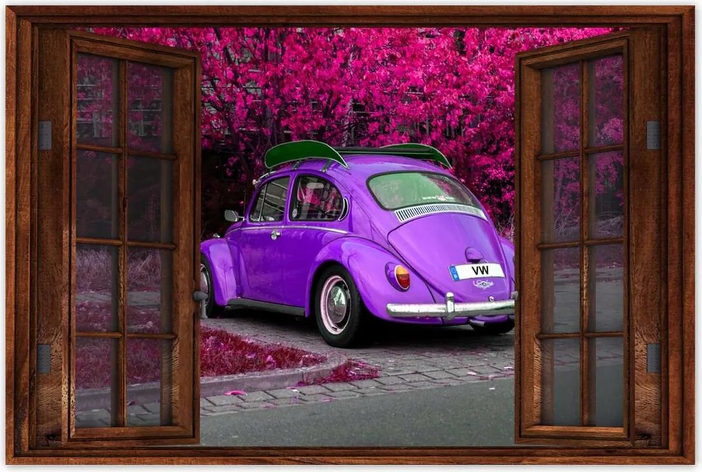 Poszter 60x40 Bogár Volkswagen Vw Auto