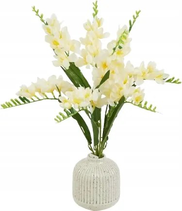 Maró Csokor 59cm Művirág Csokor Váza 9 Csúcs Frézia