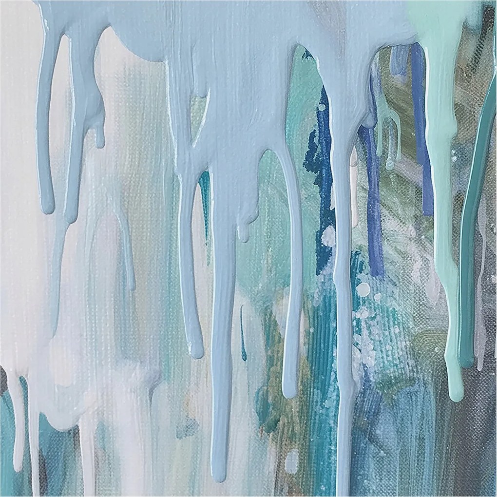 Flizelina fotótapéta Nappaliba és Hálószobába Kék zuhatagok 250x250